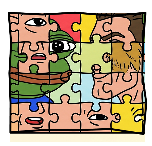OUTISM puzzle artwork